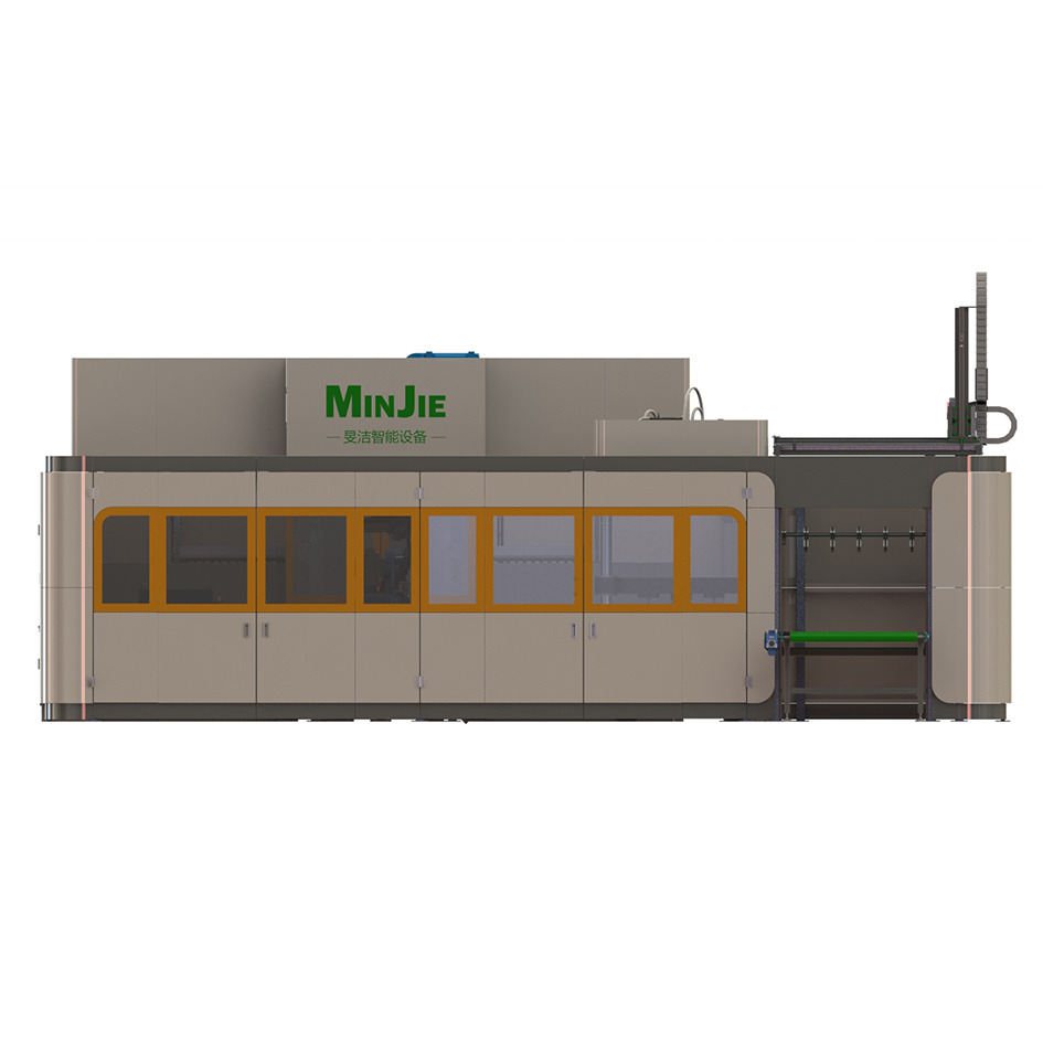 Full Automation Inside-between Transfer  Molded Fiber Fine-art Product Machine MJCTN121-1210