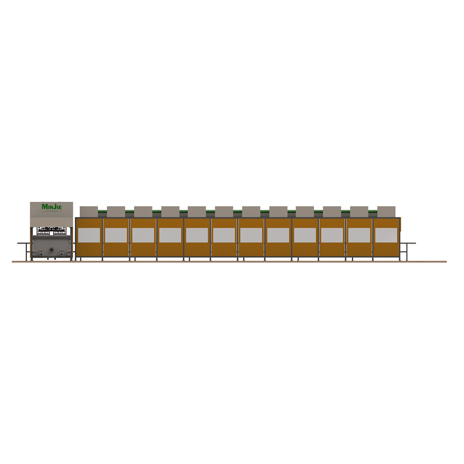 Single-layer Dryer Pulp Molding Industrial Package Line MJSH-170